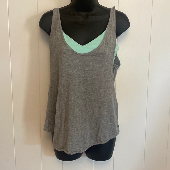 lululemon athletica Tops - Lululemon Cross Back Top with Built in bra